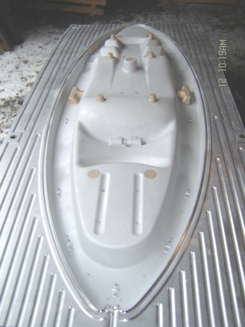 Zipfy Aluminum Blow Molds for Snow Sled for the Toy Industry